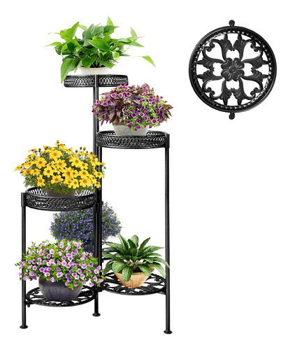 Joyrally Soporte Para Plantas Para Interiores Y Exteriores, 