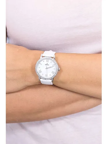 Reloj Festina Mujer Blanco Con Piedras Oficial F20412 1