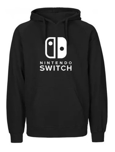 Sudadera Hoodie Estampado Vinil Textil - Nintendo Switch