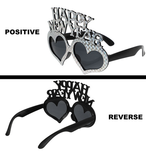 Anteojos De Feliz Año Nuevo, 3 Unidades, Gafas De Fiesta De