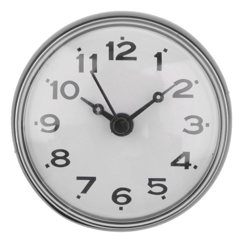 Mini Reloj De Ventosa De Silicona A Prueba De Agua Negro
