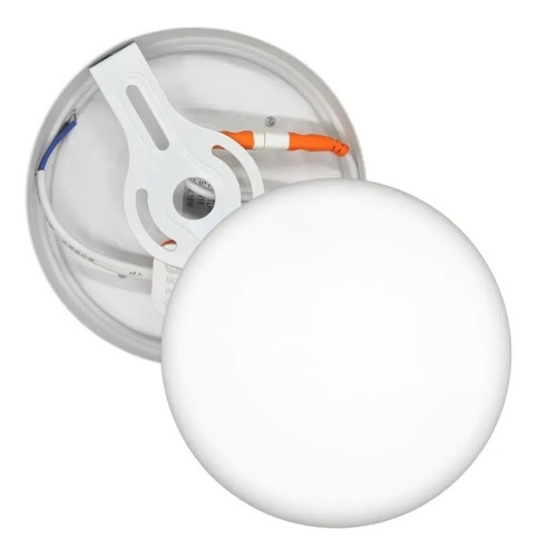 Pack 5 Lamparas Sobreponer Led 24w Potente Aspirina S44w24 Color Blanco