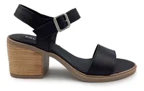 Comprar Sandalia Mujer Moda Taco Medio 100% Cuero Art: 3400 Tallon
