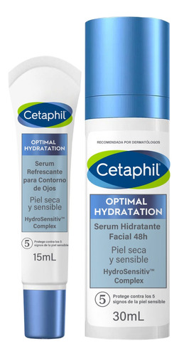 Cetaphil Combo Optimal Hydration Serum + Contorno De Ojos