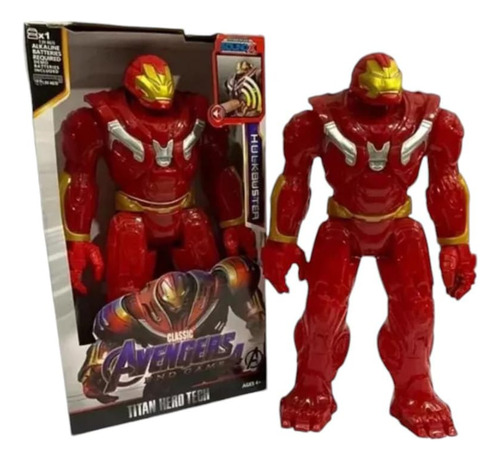 Muñeco Avengers Hulk Buster 30cm Articulable