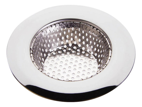 Ralo Em Inox Para Pia De Cozinha Casa Cuba Com Borda 9 Cm