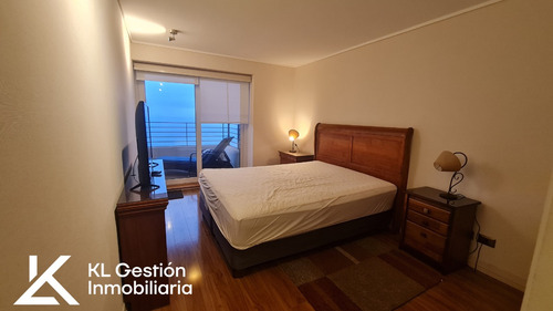 Departamento 1hab Amoblado En Arriendo En Edificio Reñacamar