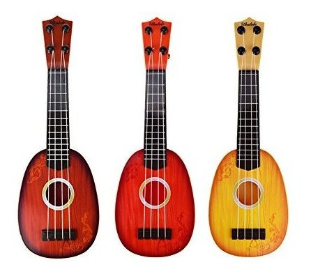 Tienda De Comestibles Mini Ukelele Juguete Para Niños Instr