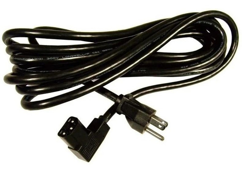 Cable Trifasico En L Corriente Pc Monitor