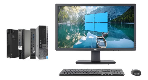 Computadora Dell I5 4ta 16gb Ram 500gb Monitor 22 Wifi (Reacondicionado)