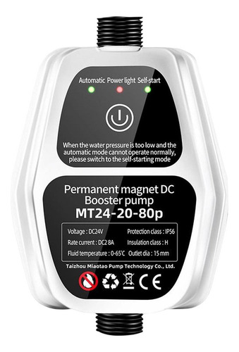 Bomba De Agua Automática Bomba De Aumento De Blanco