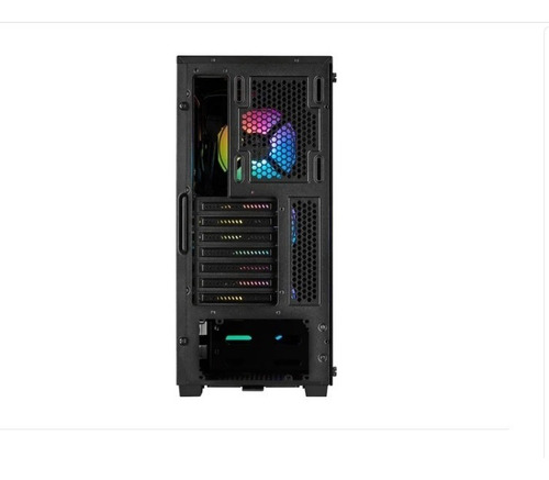 Imagen 5 de 5 de Gabinete Corsair Icue 220t Rgb Negro Con Vidrio Templado