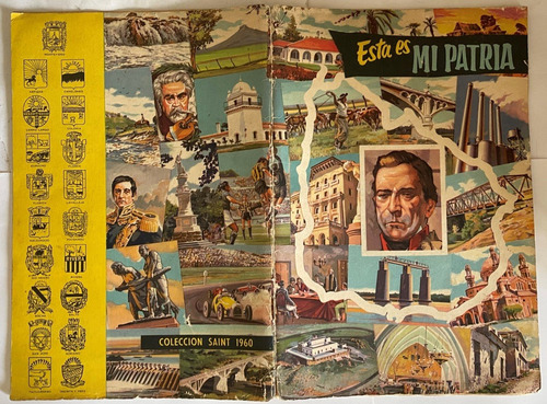 Álbum Antiguo De Figuritas, Esta Es Mi Patria 1960, Ca2