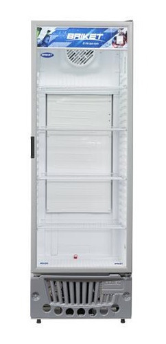 Heladera Exhibidora Vertical Briket M5000ci Led Control 500l