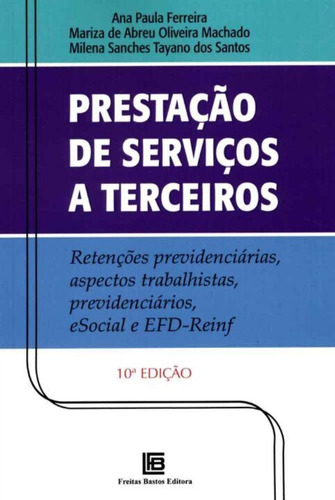 Prestação De Serviços A Terceiros - 10ed/19