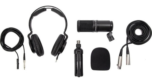 Pack Podcast Zoom Zdm-1 Micrófono Con Auriculares