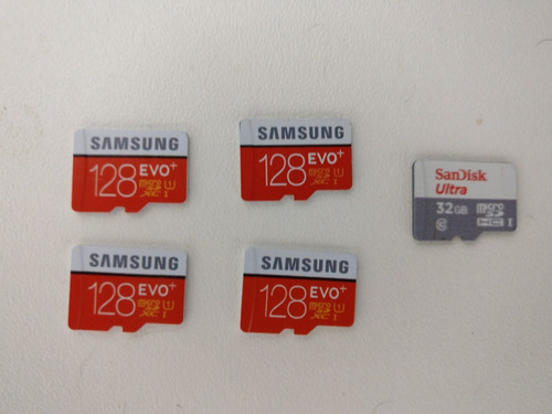 Cartões De Memória Microsd Samsung Evo+ 128gb Novo! Original