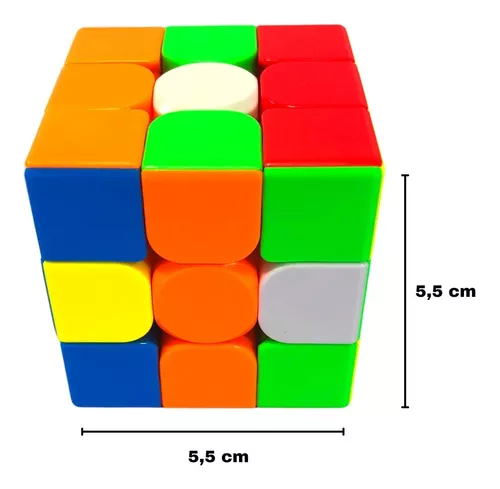 Cubo Mágico Profissional Original 3x3x3 Magic Sem Adesivo