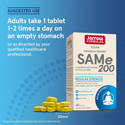 Same 200 Jarrow Formulas 60 Tabletas