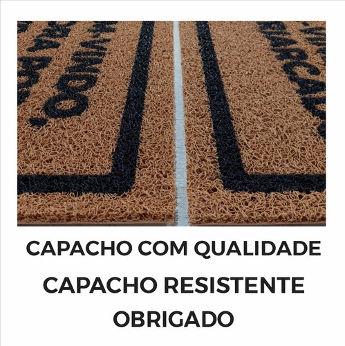 Capacho 10mm Louca Por Gatos (70x40) Cod 2119 40 Cm 12 Cm