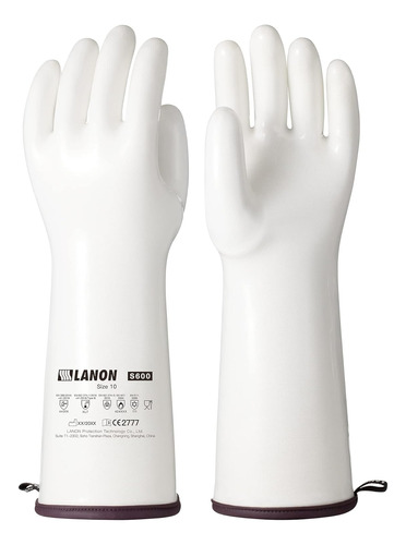 Guantes De Horno De Silicona Líquida De 15  Lanon, Gra...