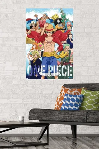 【ONE PIECE】ポスター Trends International One Piece - Pôster De Parede Da Tripula