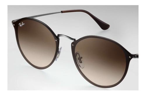 ray ban blaze round marron