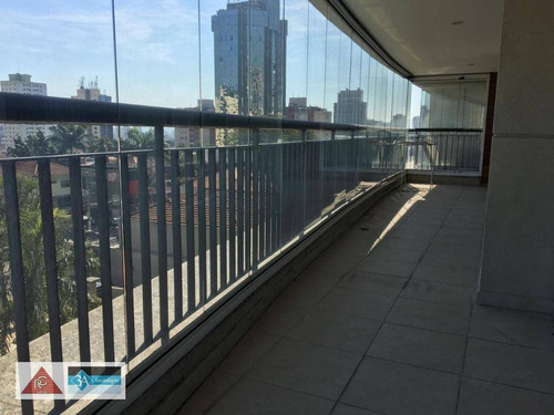 Imagem 25 de 30 de Apartamento Com 3 Dormitórios Para Alugar, 234 M² Por R$ 8.000,00/mês - Tatuapé - São Paulo/sp - Ap5655