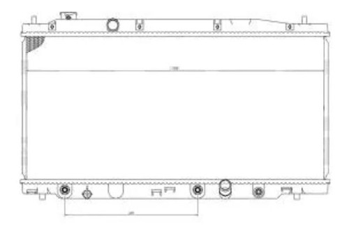 Radiador Honda City 2008-2009-2010 L4 1.5 Lts Estandar