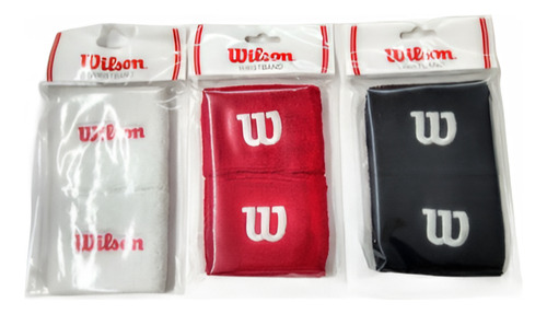 3 Pack De Mañequeras Wilson En Colores