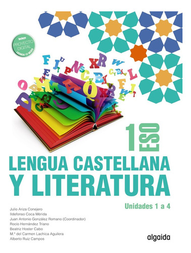 Libro Lengua Literatura 1eso Lomloe - Ariza Conejero, Julio