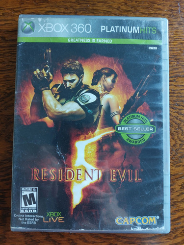 Resident Evil 5 Juegazo Original Físico Xbox 360
