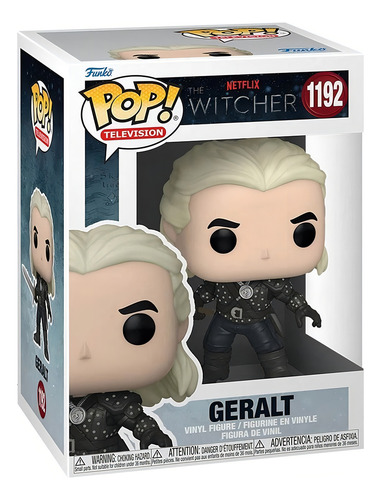 Figura De Accion Tv Netflix The Witcher Geralt 57814 Funko Pop