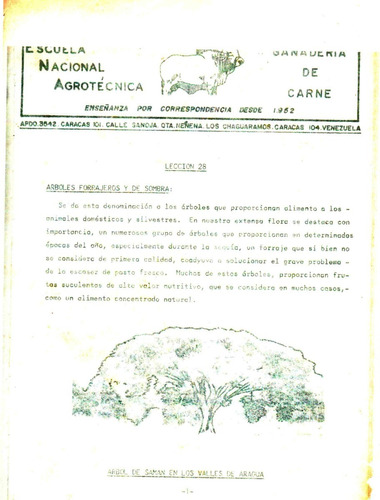 Ganaderia De Carne Escuela Nacional Agrotecnica Venezuela