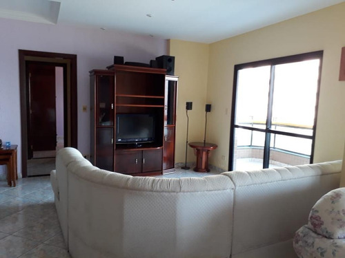 Imagem 4 de 26 de Apartamento Com 4 Dormitórios Para Alugar, 170 M² Por R$ 3.000,00/mês - Caiçara - Praia Grande/sp - Ap9441