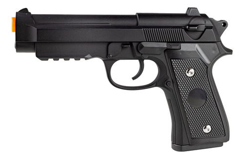 Pistola Airsoft Pt92 Full Metal + Coldre + 1000 Bbs + Óleo