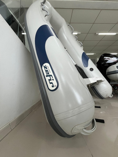 Bote Inflavel Zefir Wind F 200 - Cinza Com Azul
