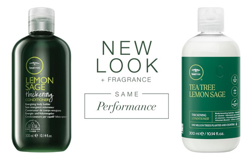 Tea Tree Acondicionador Espesante De Salvia Limón, Construye