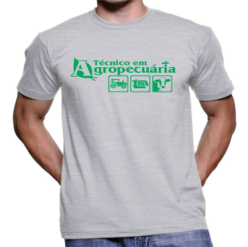 Imagem 1 de 1 de Camiseta Camisa Personalizada Curso Tecnico Agropecuaria