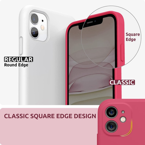 Imagen 3 de 10 de Carcasa Para iPhone 11 - Full Silicona Cubre Cámara