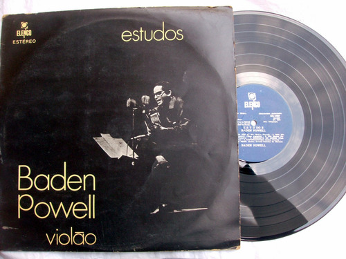 Baden Powell - Estudos / Vinilo 1973 Bossa Latin Jazz Vg+