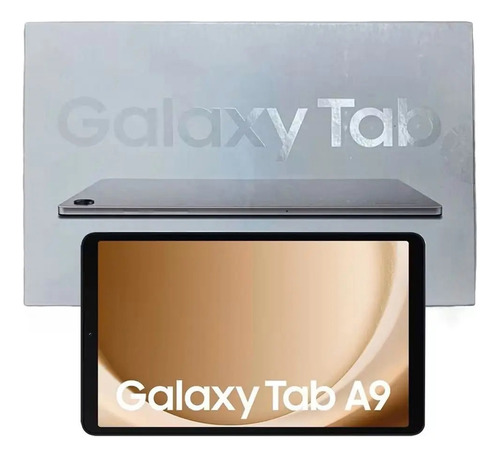 Tablet Samsung A9 Wi-fi 128gb 8gb 8.7 C/ Teclado Bt E Capa Cinza