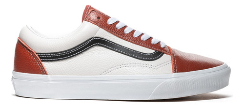 Tenis Vans Old Skool Para Hombre Red/black