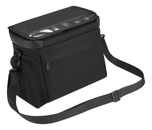 Bolsa Para Guidão De Bicicleta Com Isolamento Frontal,