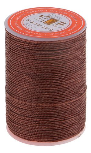 A A 5 Piezas 0.65mm Hilo De Cordón De Cuero Hilos Encerados