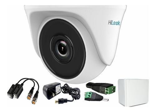 Cámara Hikvision Hilook 1080p Domo 4 En 1 + Fuente+obsequios