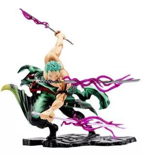 One Piece Zoro Tres Mil Mundo Modelo Alta Calidad 26*18*14cm