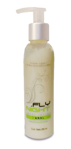 Lubricante Intimo Crema Fly Night 200 Anal - Xshop