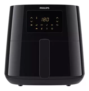Freidora de aire Philips Essential Airfryer XL HD9270/91 de 6.2L color negro 220V