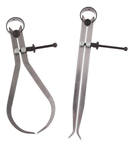 Pacote De 2, Bússolas De Aço Carbono Com Pinça Interna